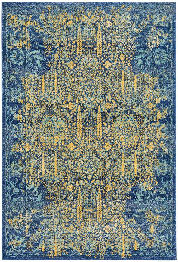 Radiance 411 Royal Blue by Rug Culture - 300 x 400 cm - RECTANGLE