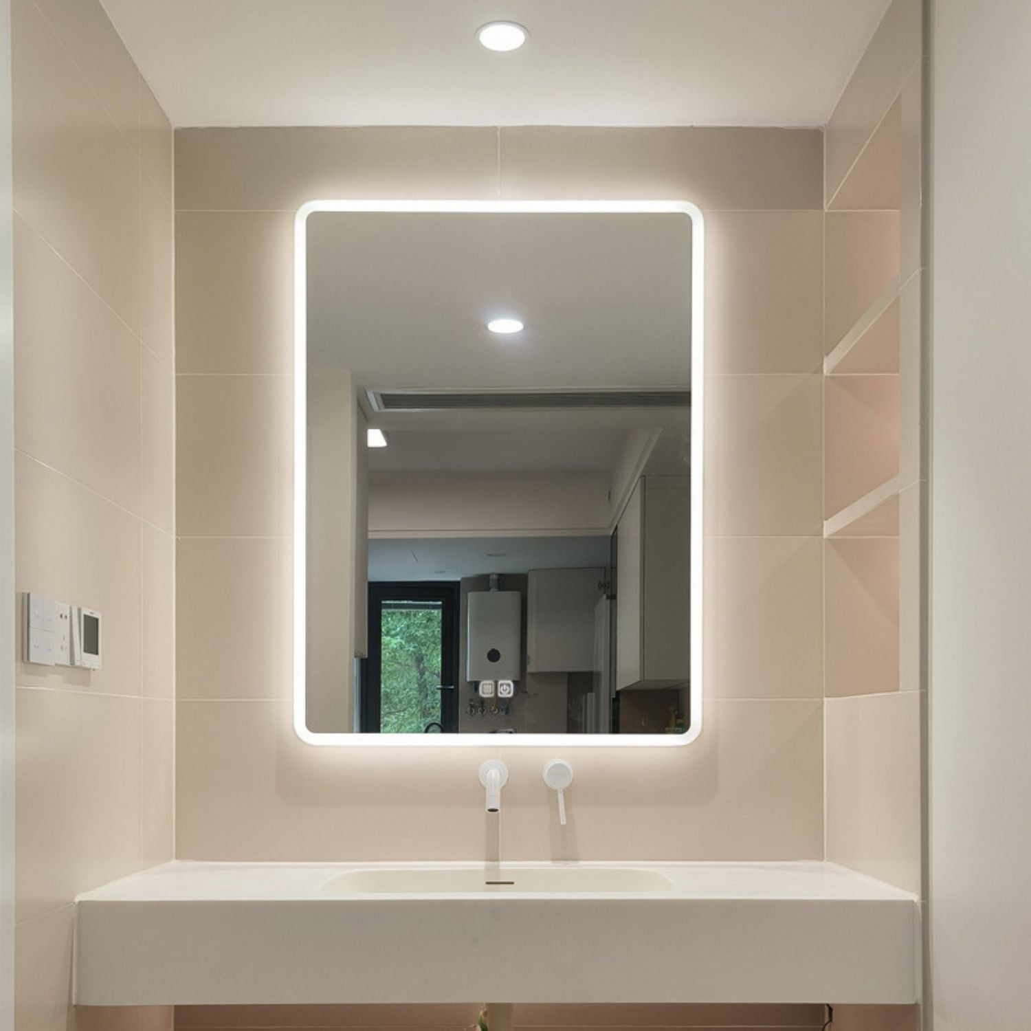 GOMINIMO LED MIrror 800mm Rectangle