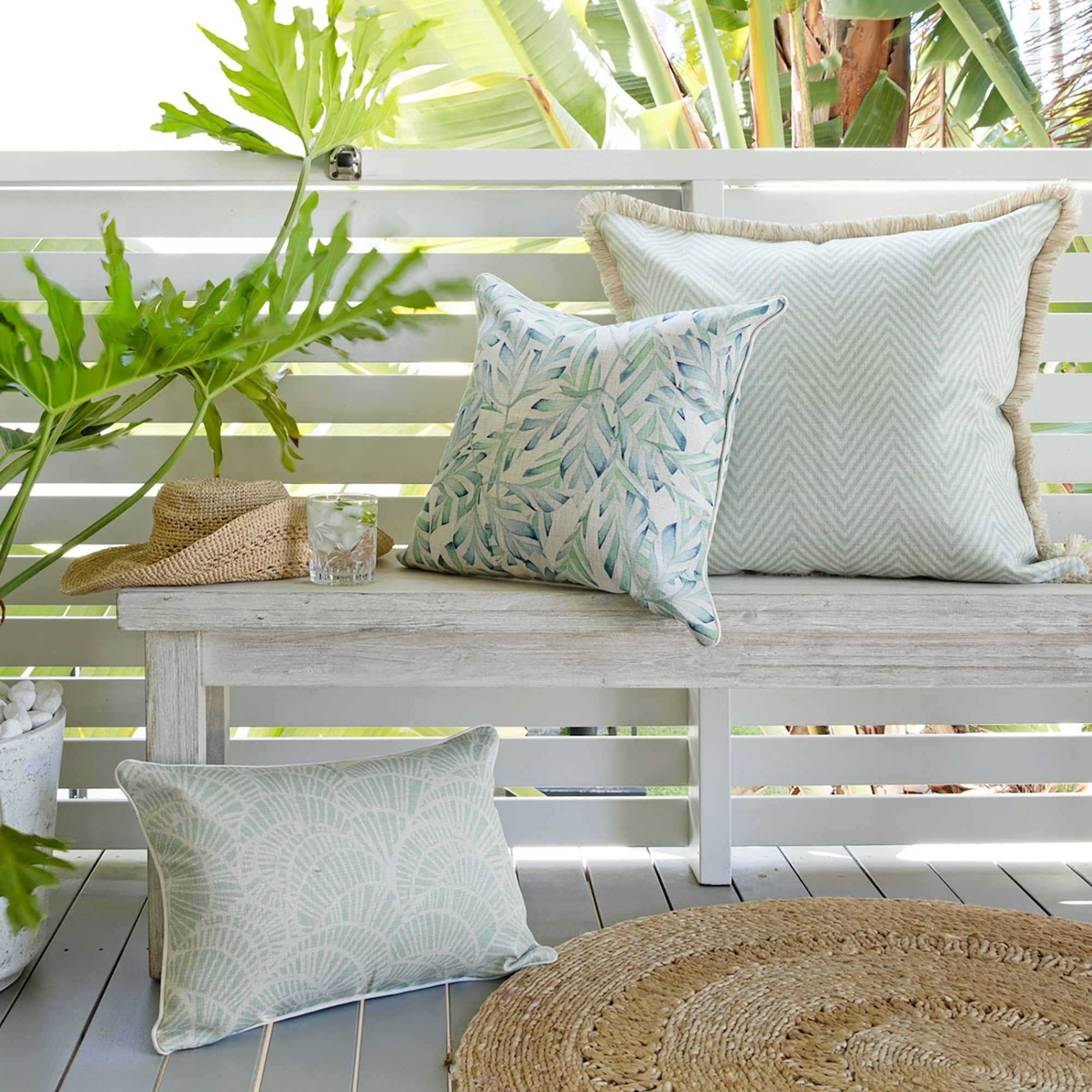 Cushion Cover-With Piping-Sunday-45cm x 45cm