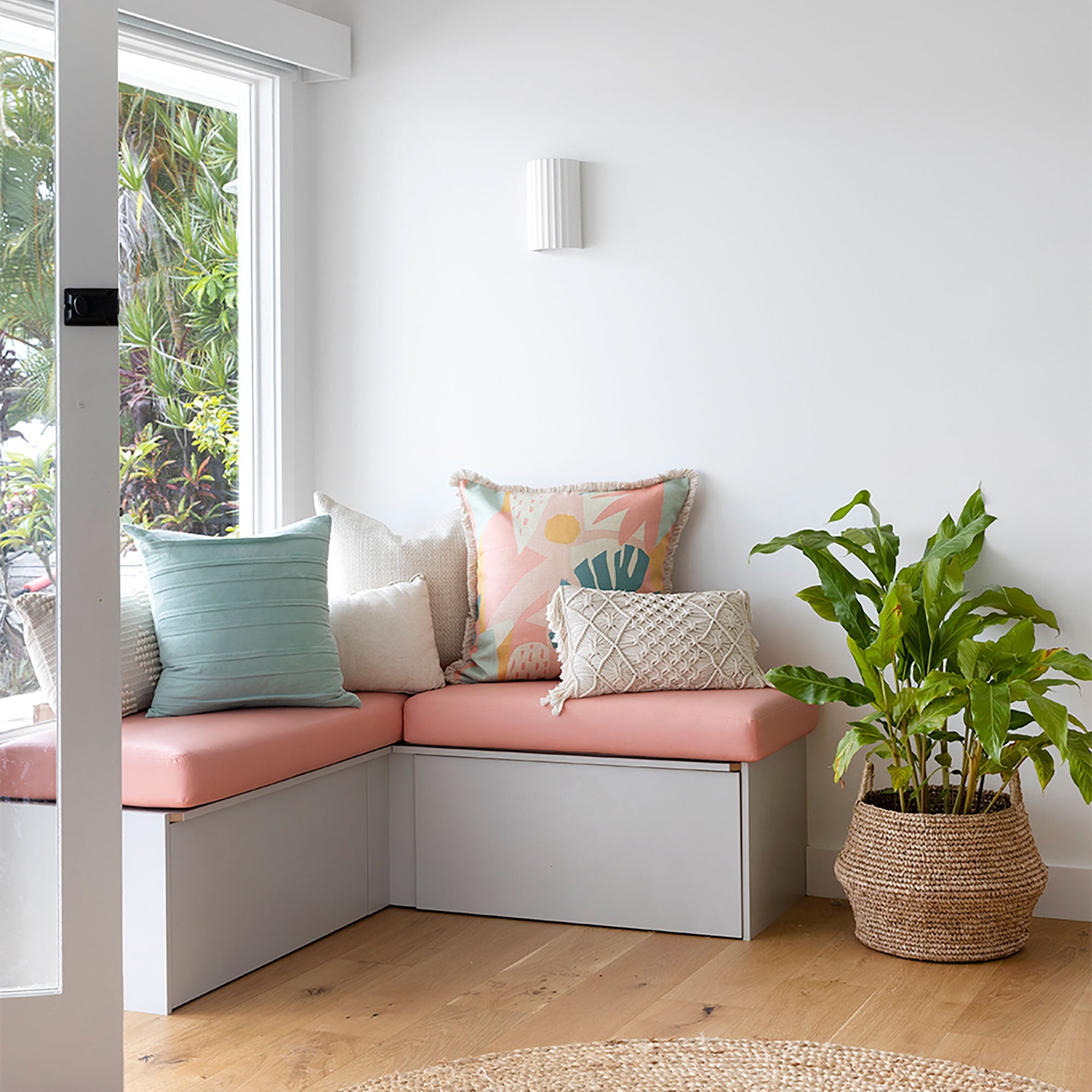 Cushion Cover-Coastal Fringe-Horizon-60cm x 60cm