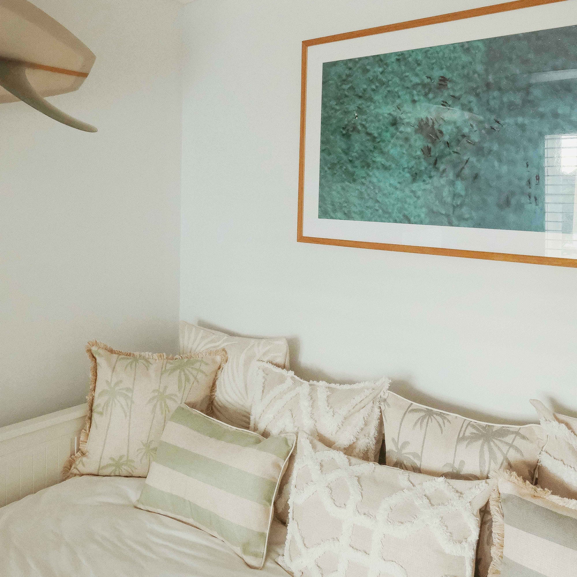 Cushion Cover-Boho Textured Single Sided-Mosman-50cm x 50cm