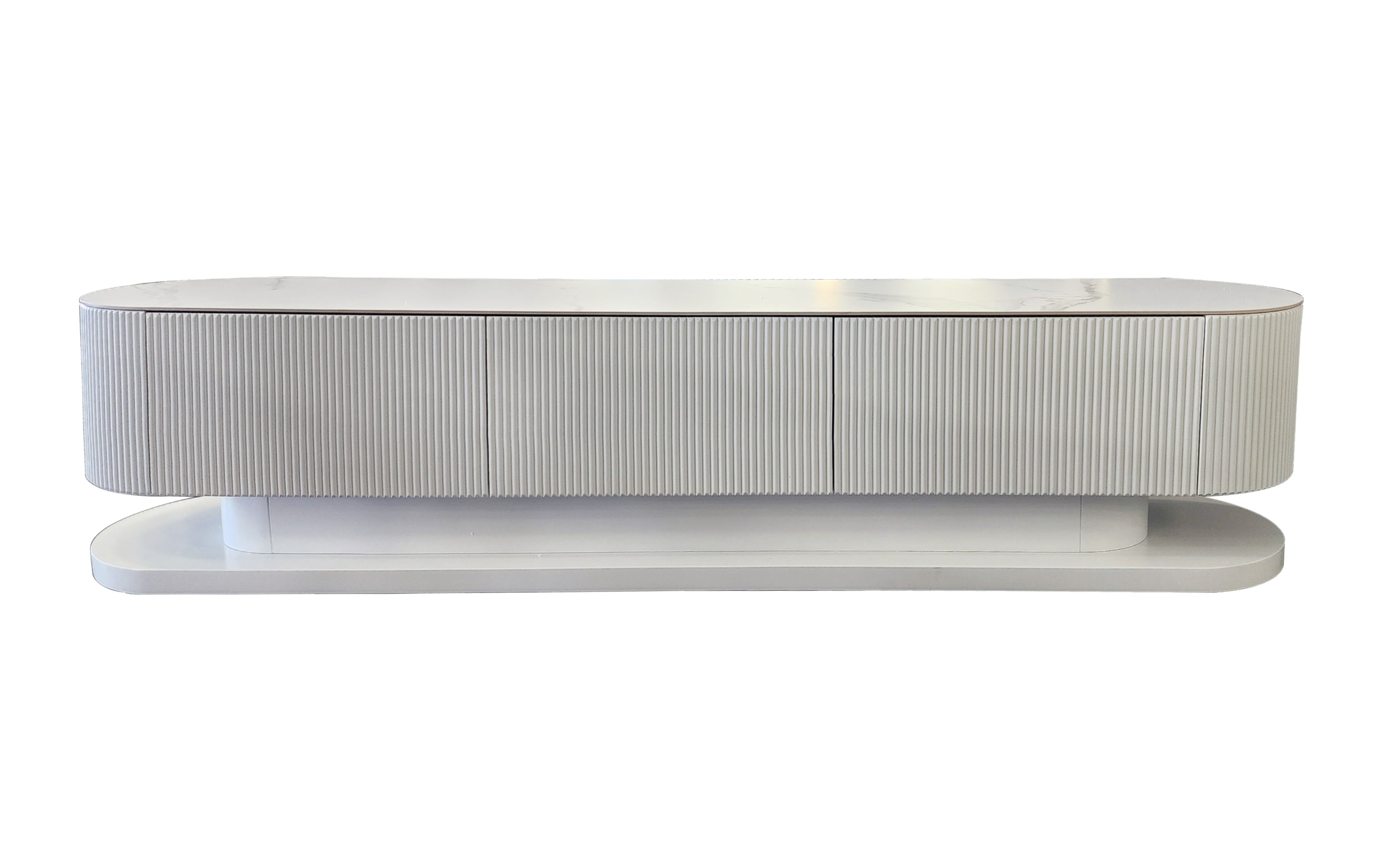 Ripple TV Unit -White
