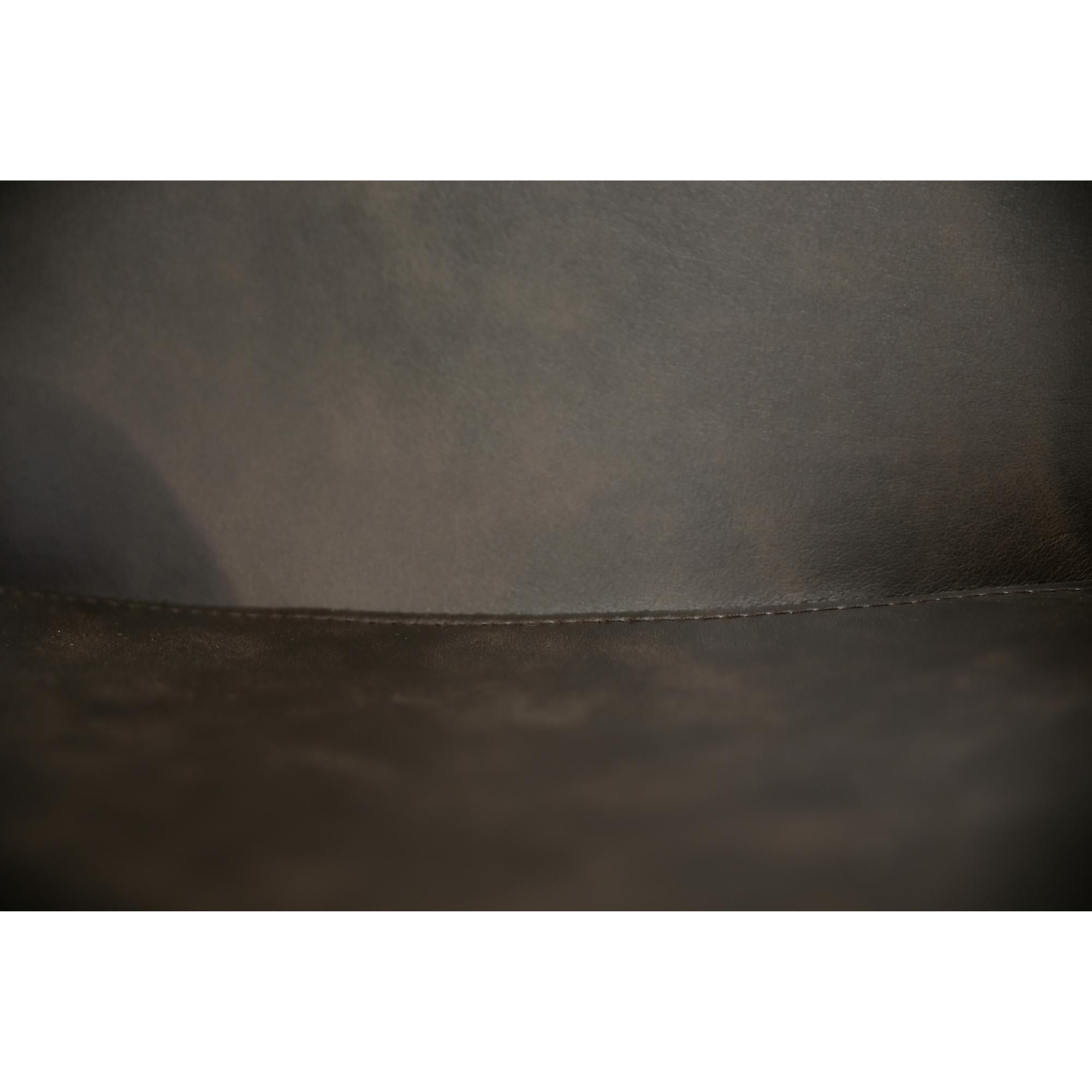 Brando Set of 6 PU Leather Upholstered Bar Chair Metal Leg Stool - Brown