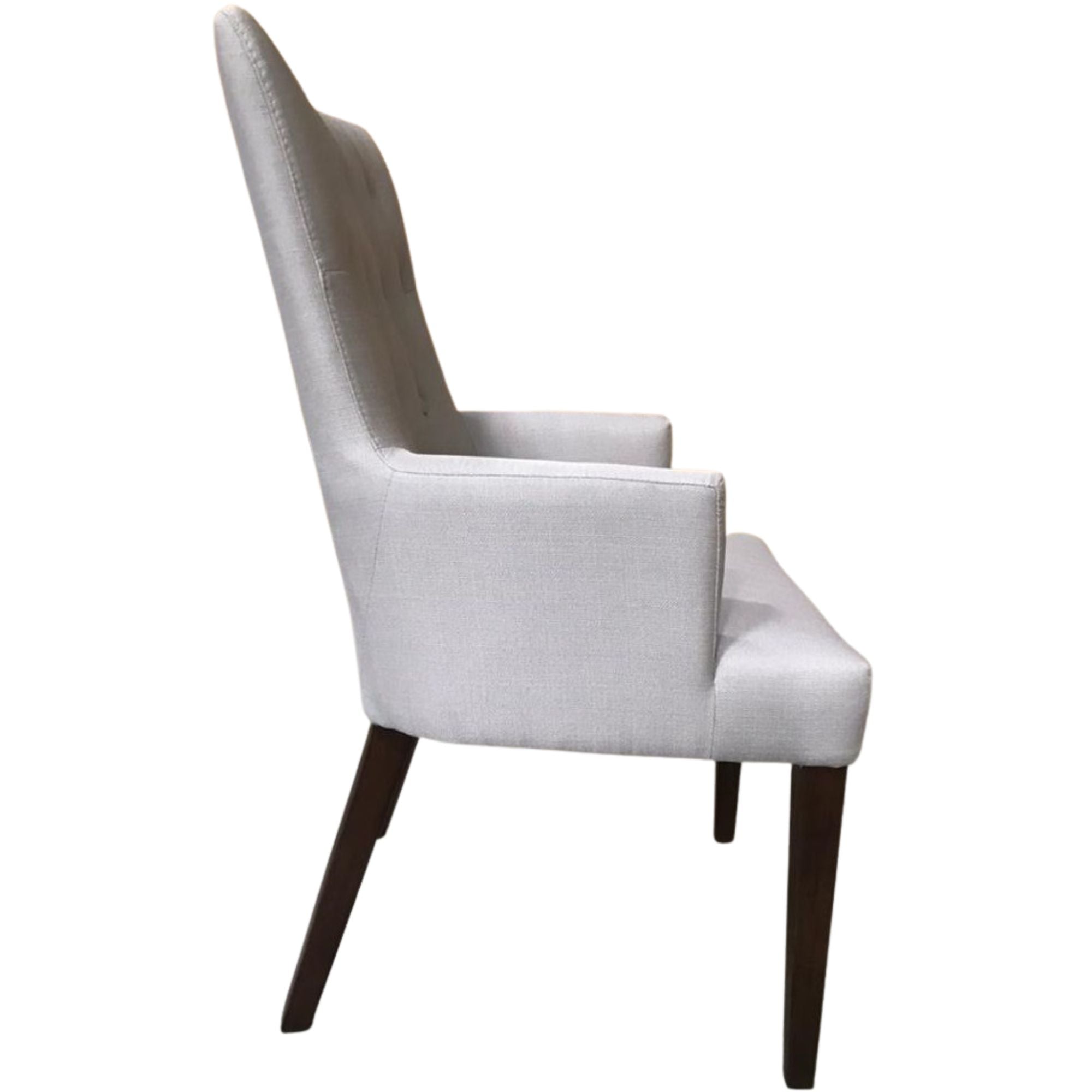 Florence Set of 3 Carver Fabric Dining Chair French Provincial Solid Timber