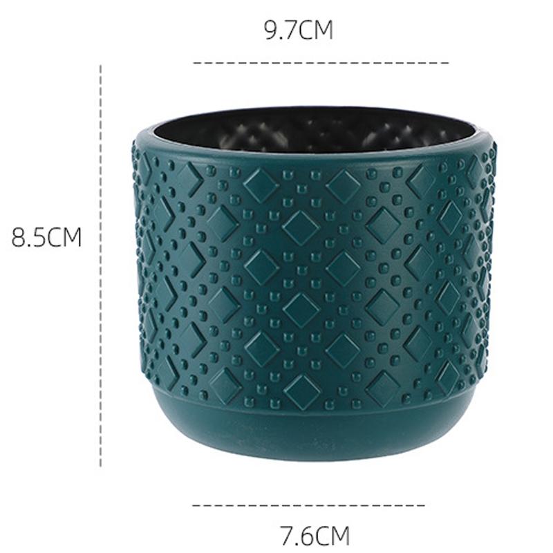 Versatile Vase for Wet and Dry Flowers - Glazed Finish Durable Design - Milk White