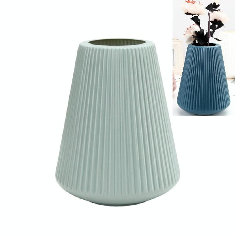 Decorative Wet and Dry Flower Vases for Creative Home Furnishings - Green