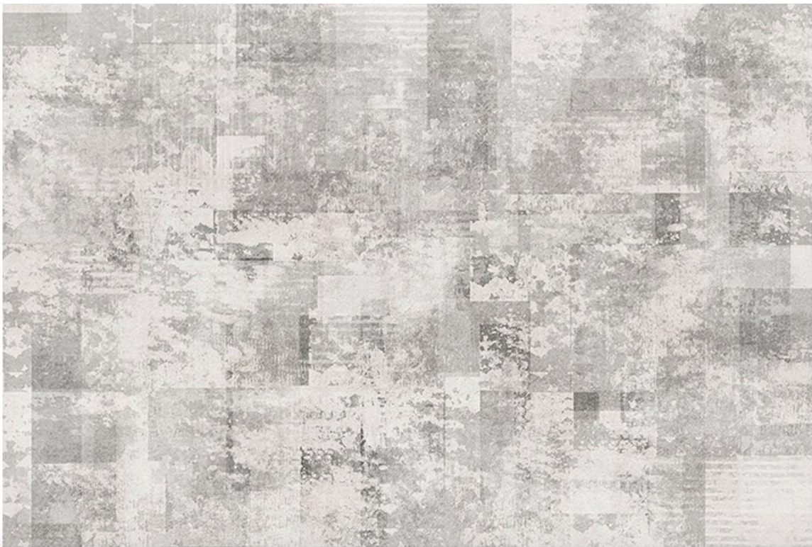 Modern Grey Microfiber Rug 200cm*300cm