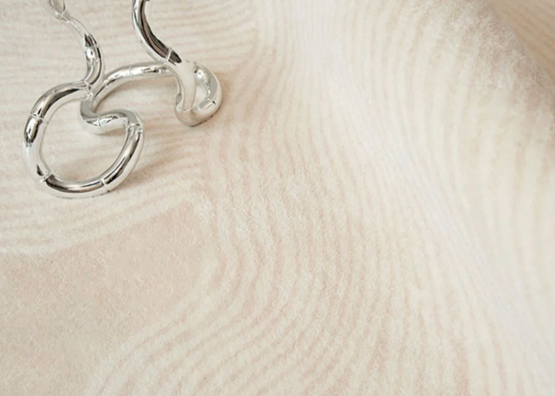 Wabi-Sabi style- white Imitation Cashmere Rug 200cm*300cm