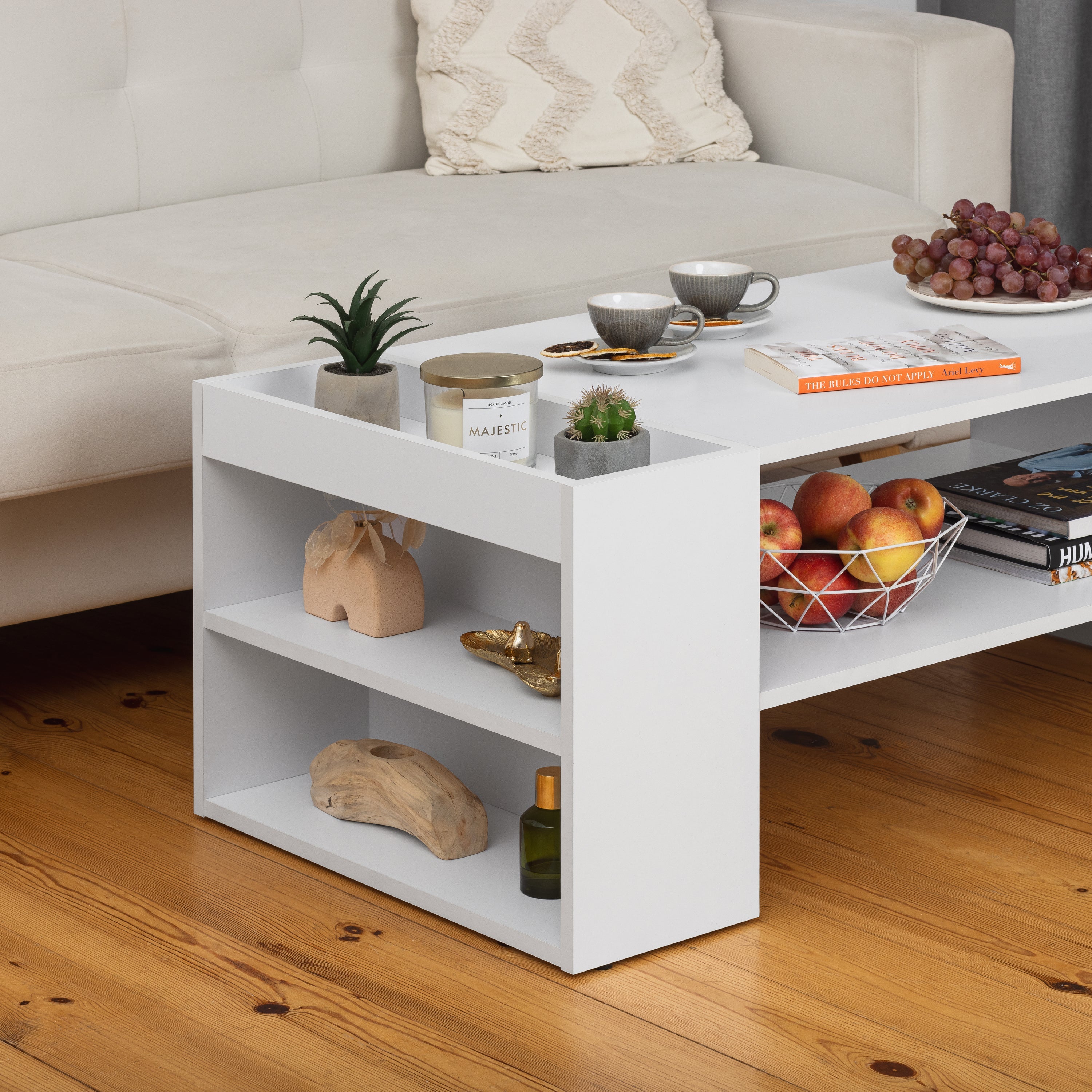VIENNA COFFEE TABLE - WHITE