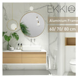 EKKIO Round Mirror No LED (60cm)
