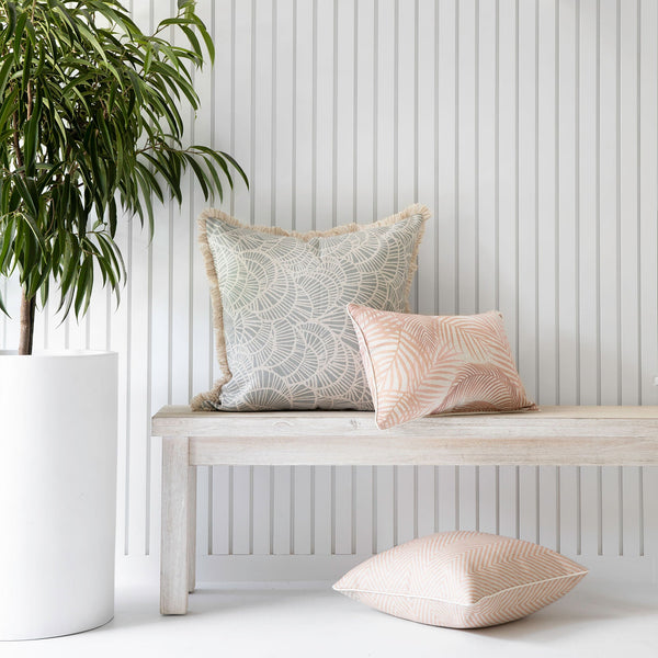 Cushion Cover-With Piping-Seminyak Blush-35cm x 50cm