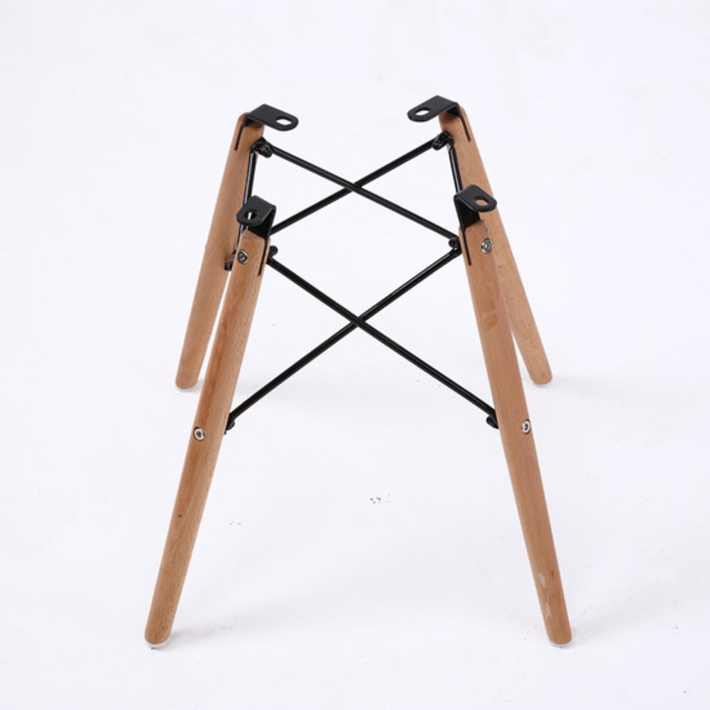 4X Retro Dining Cafe Chair DSW WHITE