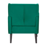 Bianca Accent Sofa Arm Chair Fabric Uplholstered Lounge Couch - Green