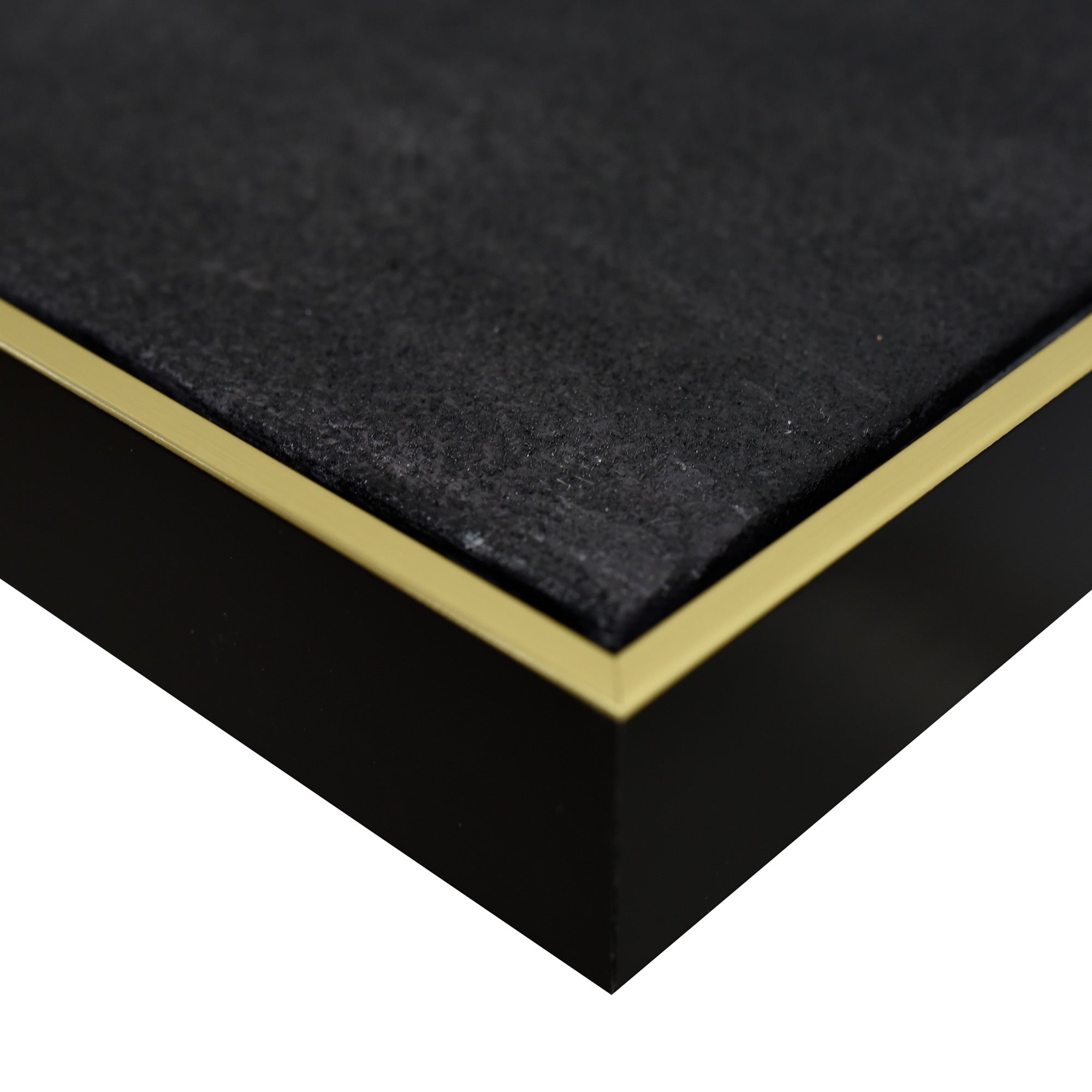 80X80cm Golden Blossoms Gold Framed Hand Painted Canvas Wall Art