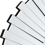 Wall Mirror MDF Construction Round Shape Silver Colour