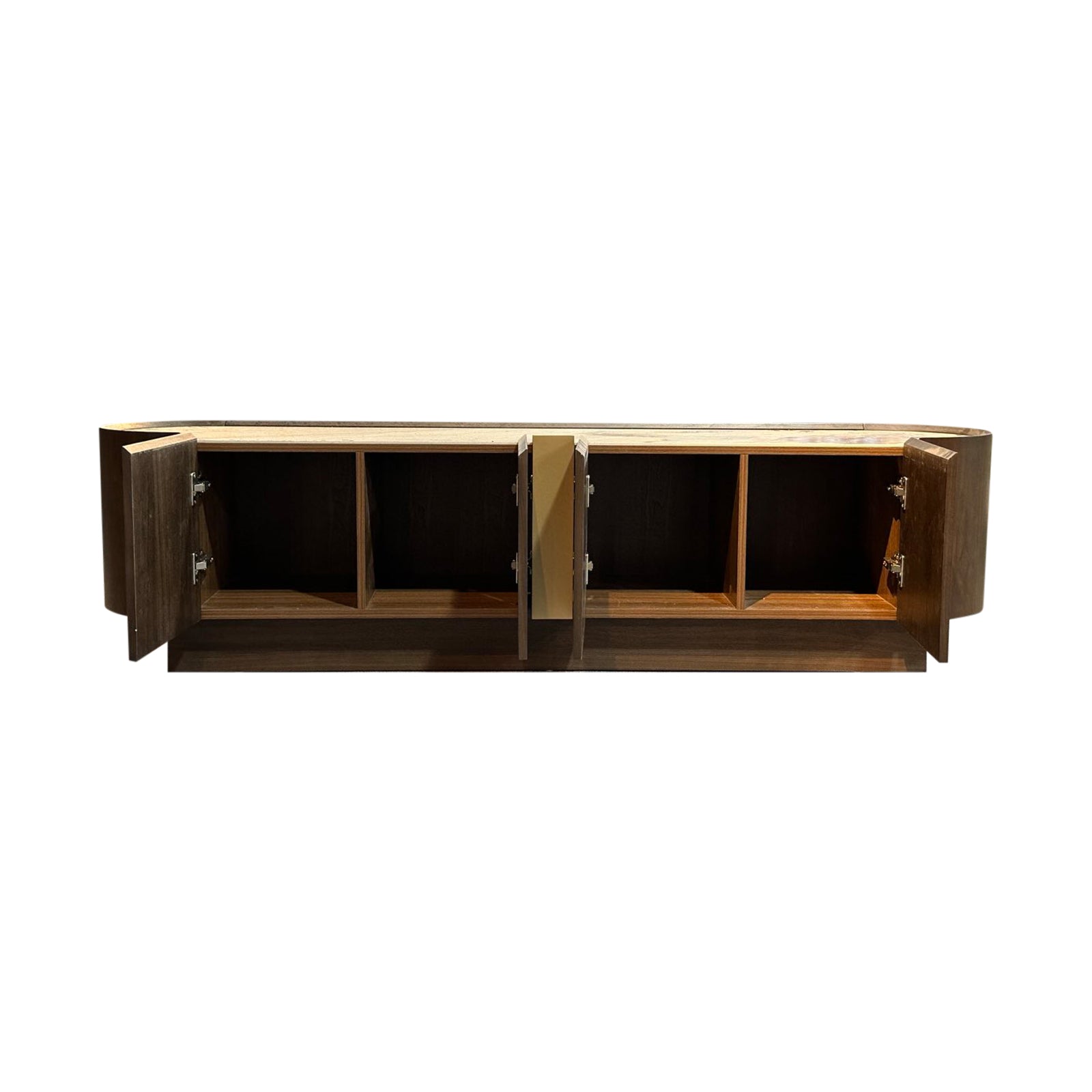 TV Cabinet MDF Board Melamine Interior Storage Entertainment Unit