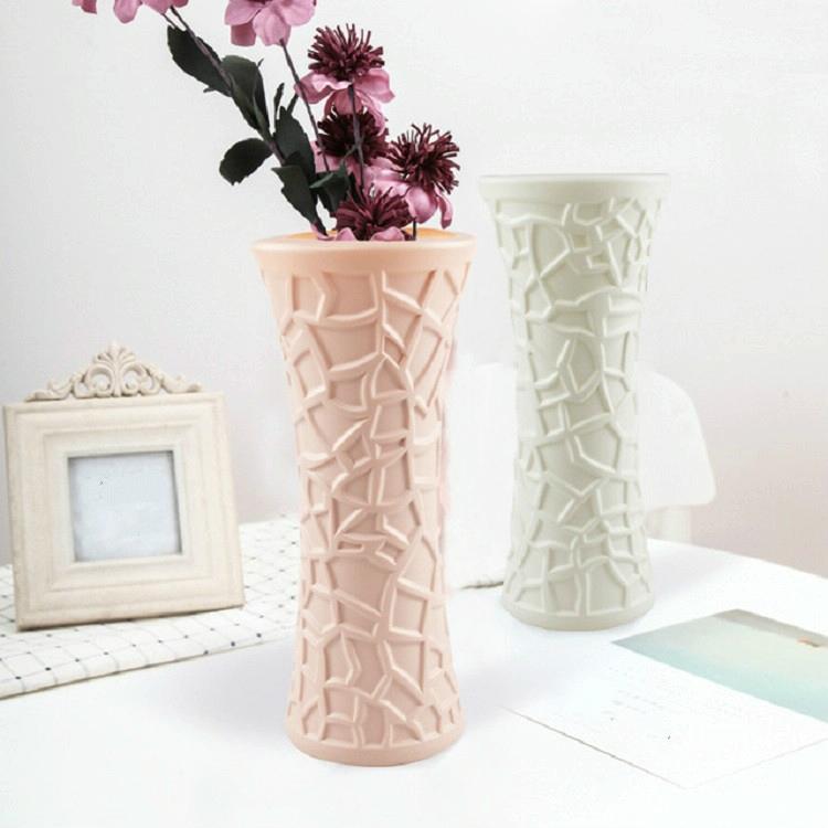 Hydroponic Vase for Dry and Wet Flower Arrangements - Milk White