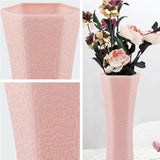 3-piece Plastic Hydroponic Vase Set for Creative Home Decor - Green