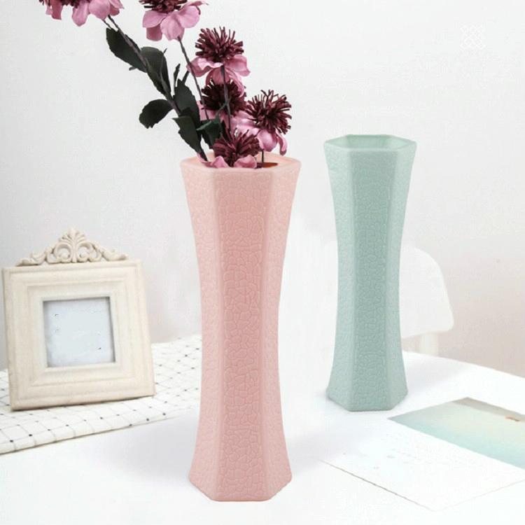 3-piece Plastic Hydroponic Vase Set for Creative Home Decor - Green