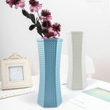 Versatile Plastic Vase for Creative Wet and Dry Flower Arrangements - Pink