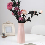 Versatile Plastic Vase for Home Decor and Flower Arrangements - Pink