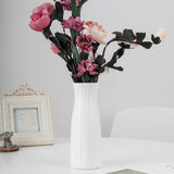 Versatile Plastic Vase for Home Decor and Flower Arrangements - Pink