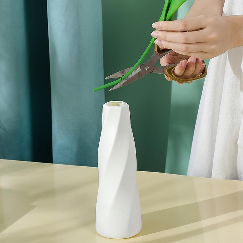 Minimalist Living Room Dried Flower Vase Decor - Sea Blue