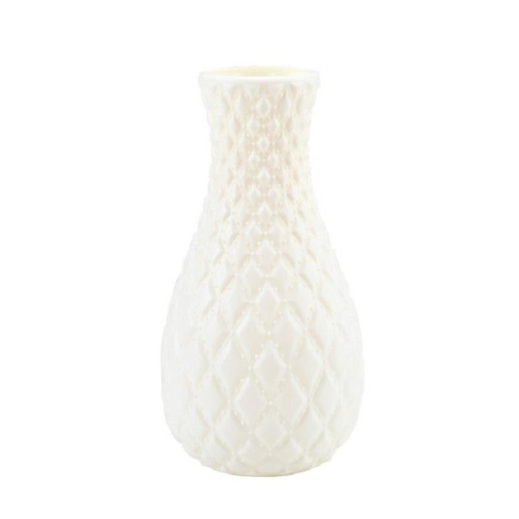 Hydroponic Plastic Vase for Dry and Wet Flower Arrangements - Desktop Furnishings - Pink