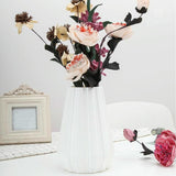 2-piece Plastic Vase for Creative Flower Arrangements - Blue