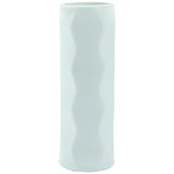 Wave Drop-proof Imitation Porcelain Vase - Simple Home Decor - White