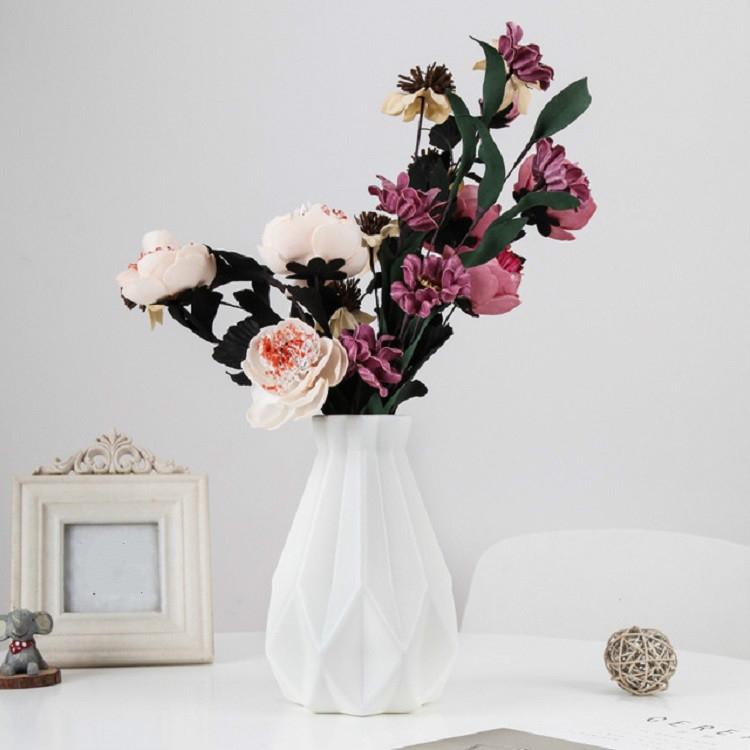 Drop-resistant Vase for Creative Living Room Flower Arrangements - Green