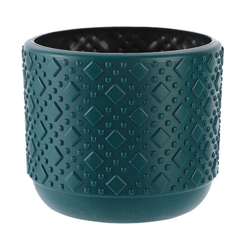 Versatile Vase for Wet and Dry Flowers - Glazed Finish Durable Design - Rose Pink