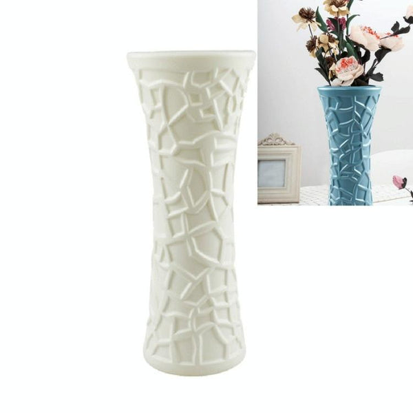 Hydroponic Vase for Dry and Wet Flower Arrangements - Blue