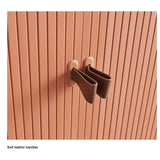 UFOU Fitin Rollin Mobile Roller Shutter Cabinet - Storage with Adjustable Shelves & Wheels