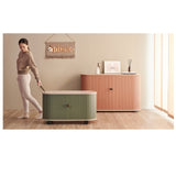 UFOU Fitin Rollin Mobile Roller Shutter Cabinet - Storage with Adjustable Shelves & Wheels